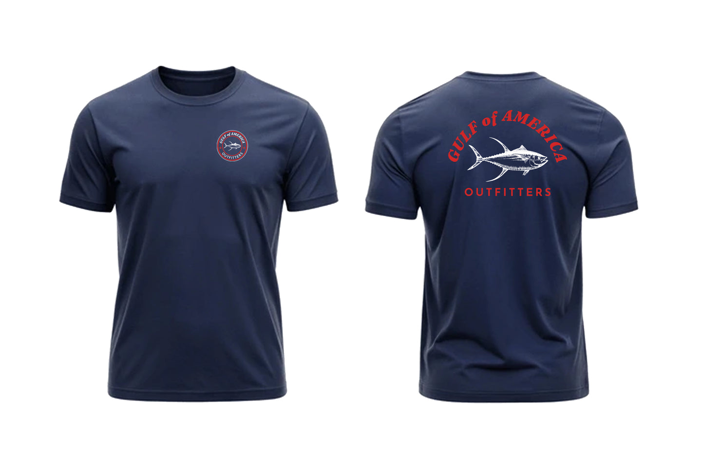 Traditional Gulf of America Outfitters short sleeve shirt