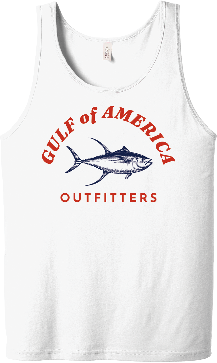 White sleeveless GOA shirt