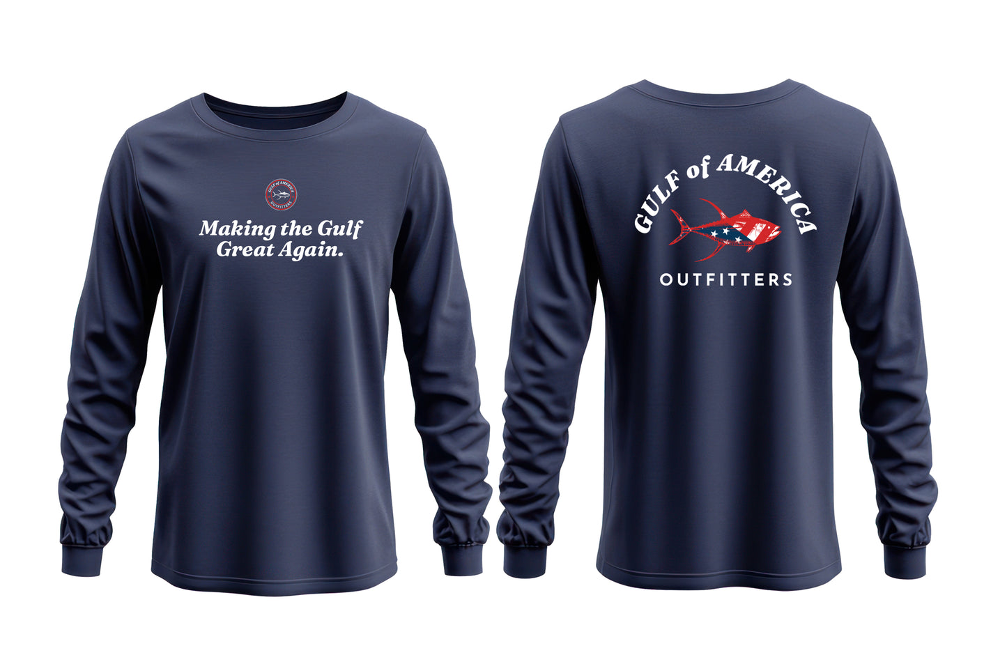 Make the Gulf Great Again Long sleeve shirt