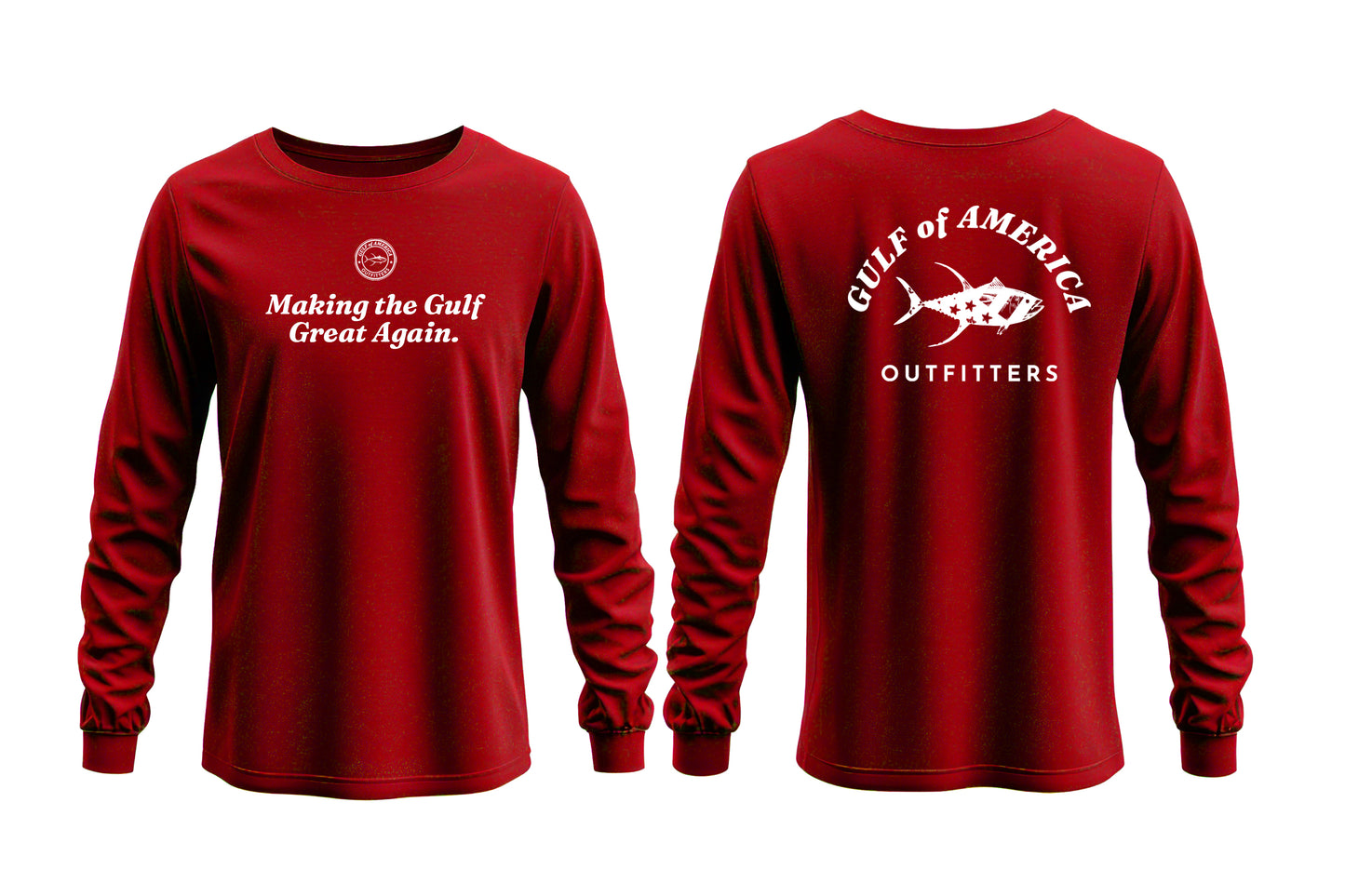 Make the Gulf Great Again Long sleeve shirt